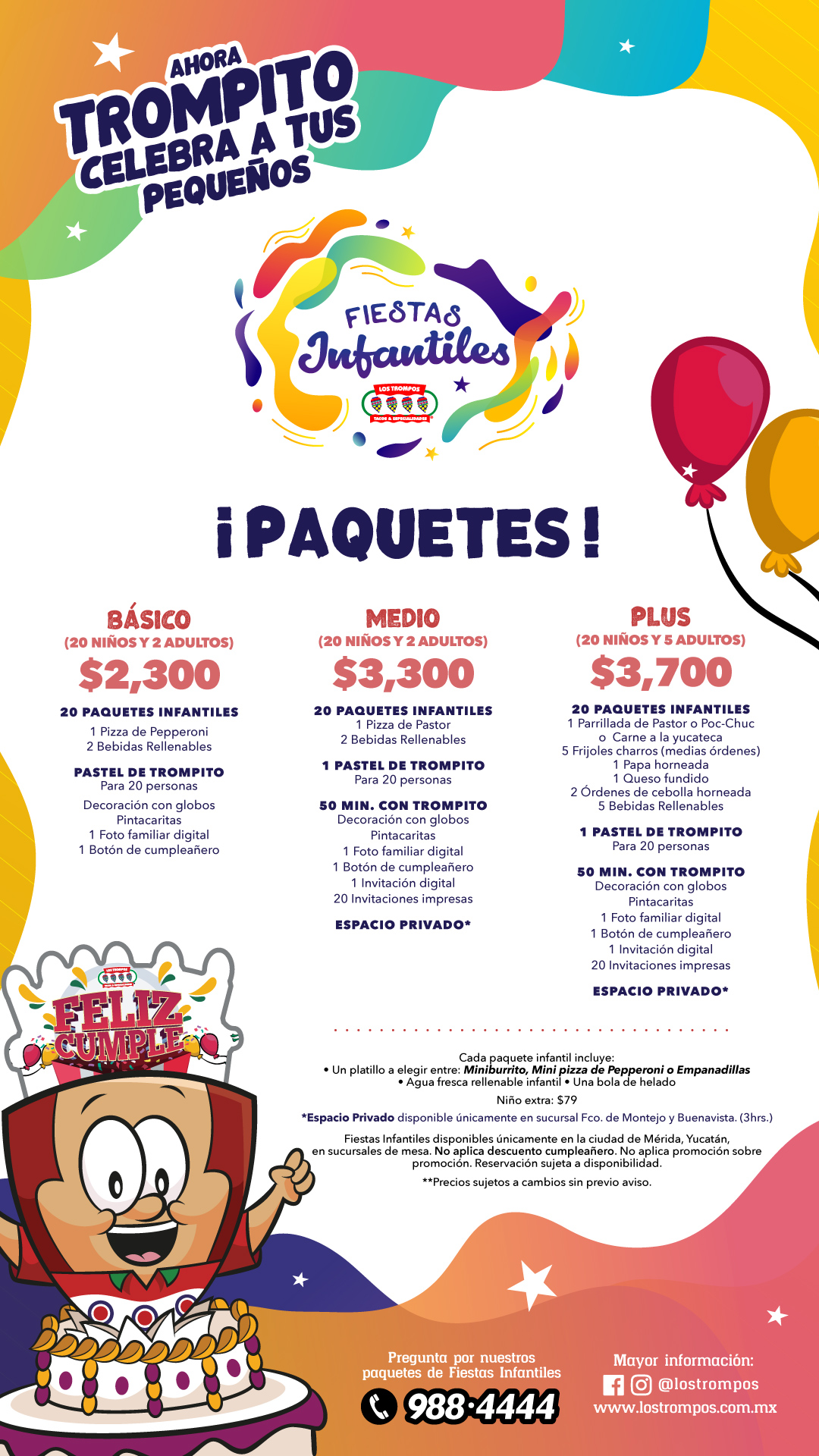 LOS TROMPOS TACOS & ESPECIALIDADES ® - Mérida
